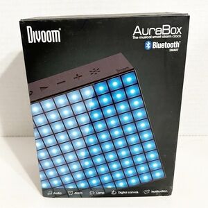 NWT Divoom AuraBox LED Bluetooth Speaker with Digital Canvas Smart Notifications